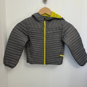 boys Eddie Bauer MicroTherm? Hooded Jacket Grey size 3/4